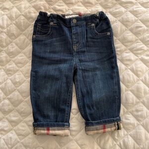 Burberry denim size 12 months